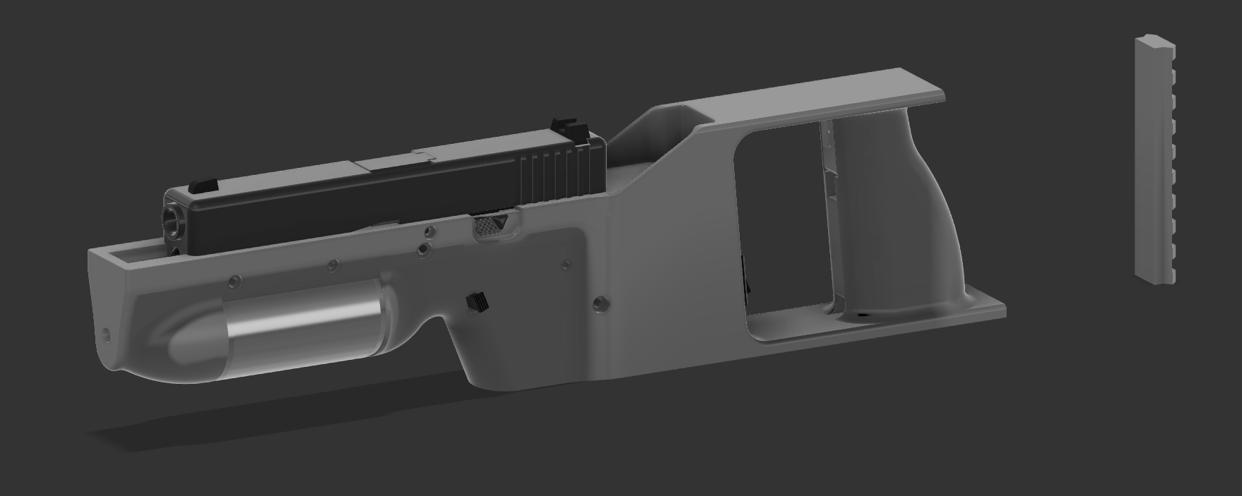 Solenoid-actuated chassis conversion