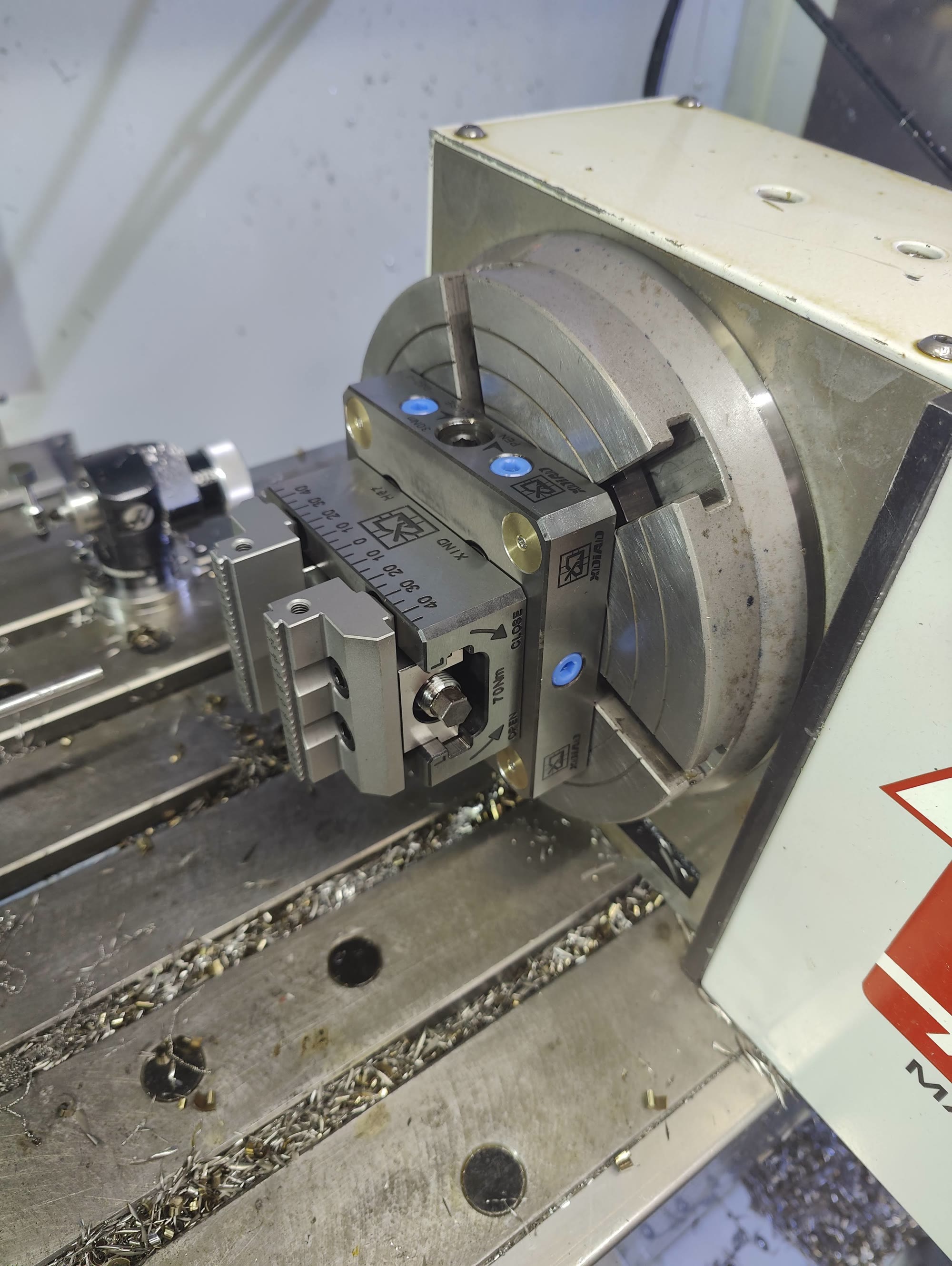 4th-axis zero-point fixturing